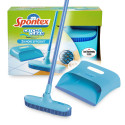 Spontex Pelle et balayette en caoutchouc Spontex Catch & Clean - Pelle et balayette pour poils d’animaux - Balayette en caoutch