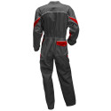LMA 401221 LUZERNE Combinaison Double Fermeture, Gris/Rouge, Taille 1