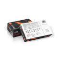EMKA S.A. Gants en nitrile | Orange | Renforcé | Durable | Gants de travail | Gants jetables | Gants de nettoyage | pour la voi
