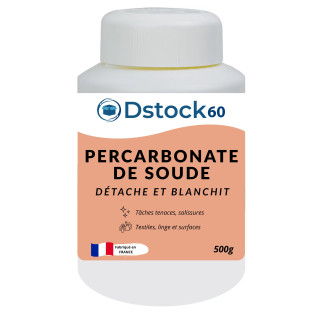 Percarbonate de soude - 500g - Détachant et blanchissant