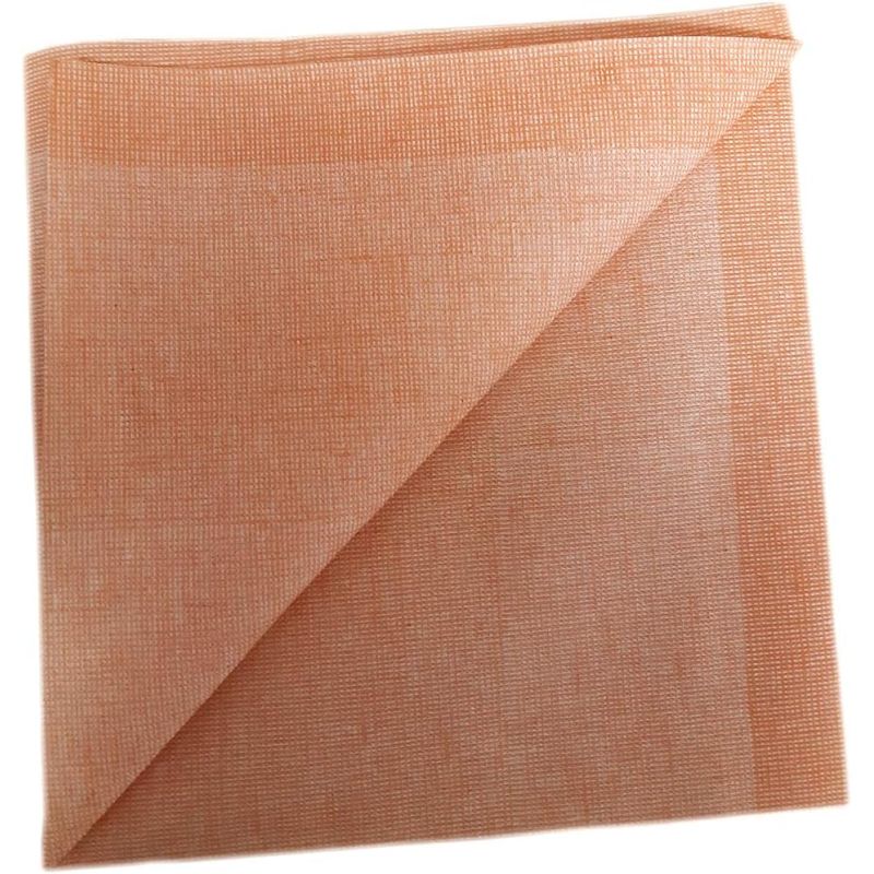 AIRLAID Serviettes DE Table en Papier JETABLES Paquet DE 50 Serviettes - Motifs Orange - IUTA Terracotta - 40 x 40 CM (1)