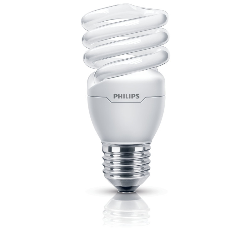 Philips TORNADO - Ampoule Economie d'énergie 15 watts Tornado 15W/230V E-27 ES