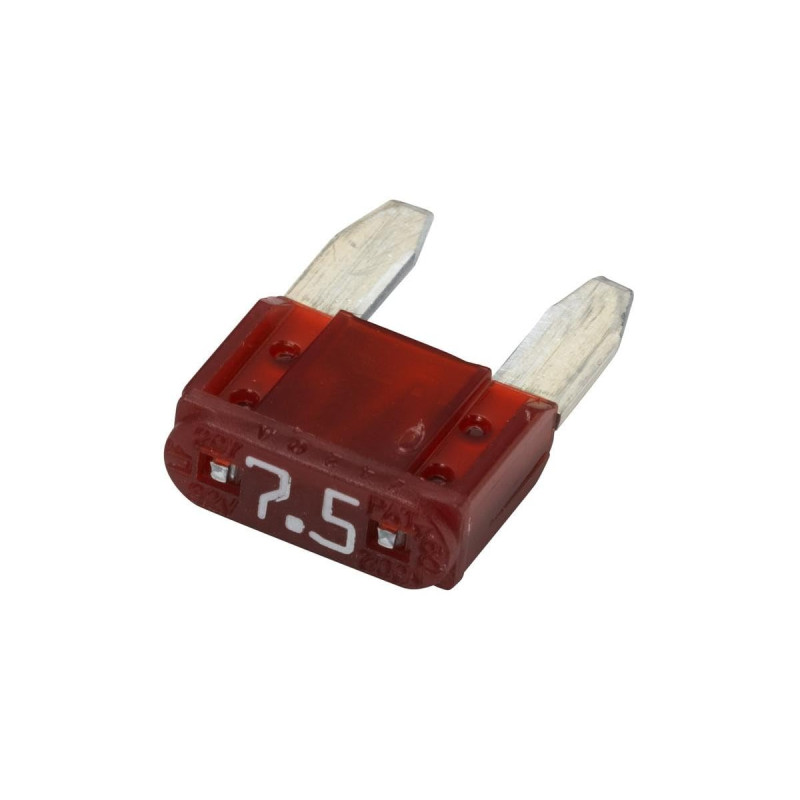 HELLA Fusible - Fusible à fiche MINI - 7.5A - marron - Quantité: 5 - 8JS 728 596-891