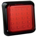 LED carlights Feu antibrouillard arrière 80 12/24 V