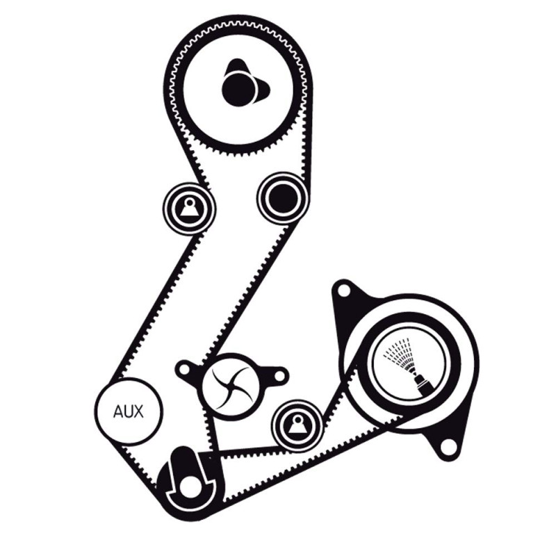 SKF VKMA 04106 Kit de Distribution