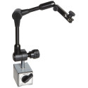 Mitutoyo 7019 Base magnétique avec verrou de position hydraulique pour tiges 3/8" et 8 mm, interrupteur marche/arrêt, traction