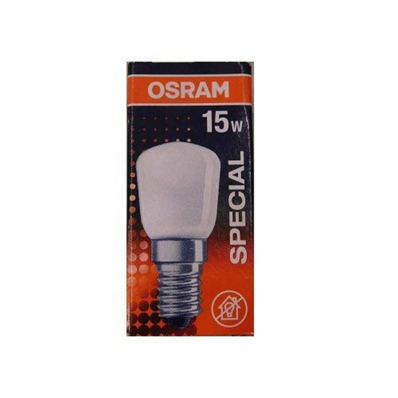 Osram Boite 10 Ampoule réfrigérateur et machine à coudre diam.26 lg57 15W E14