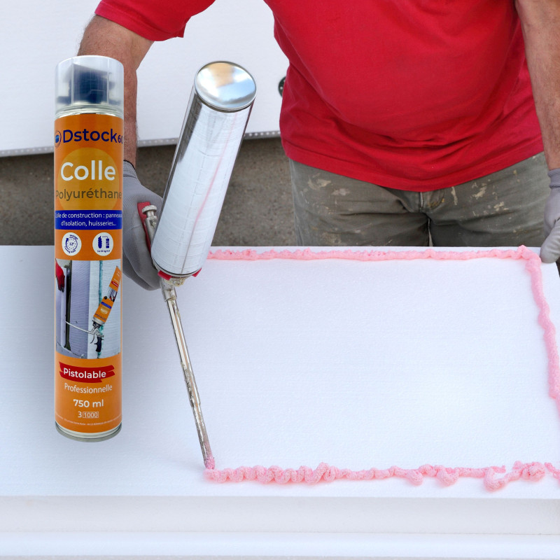Kit Demsun P90 Mousse Isolante Thermcoat : 12 Cartouches + Nettoyant + Pistolet Applicateur Pro