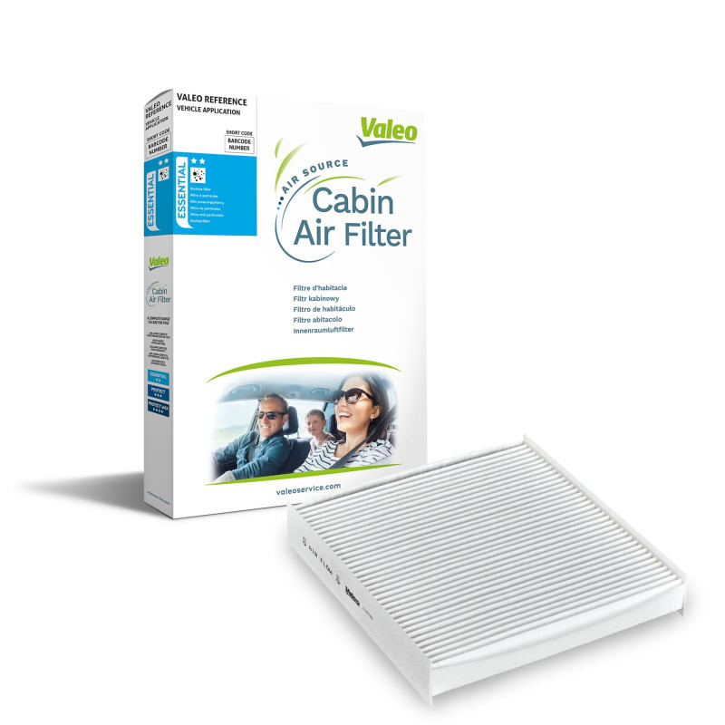 VALEO Filtre Habitacle ESSENTIAL 715686 - Filtre à Particules (Pollen) - Qualité de l'air Valeo: Air pur, protection et bien-êt