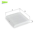 VALEO Filtre Habitacle ESSENTIAL 715686 - Filtre à Particules (Pollen) - Qualité de l'air Valeo: Air pur, protection et bien-êt