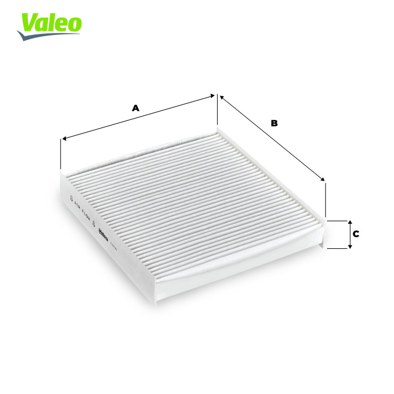VALEO Filtre Habitacle ESSENTIAL 715686 - Filtre à Particules (Pollen) - Qualité de l'air Valeo: Air pur, protection et bien-êt