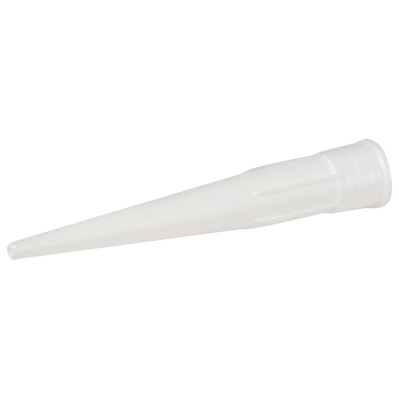 Lot de 10 buses de rechange en plastique pour scellants Blanc