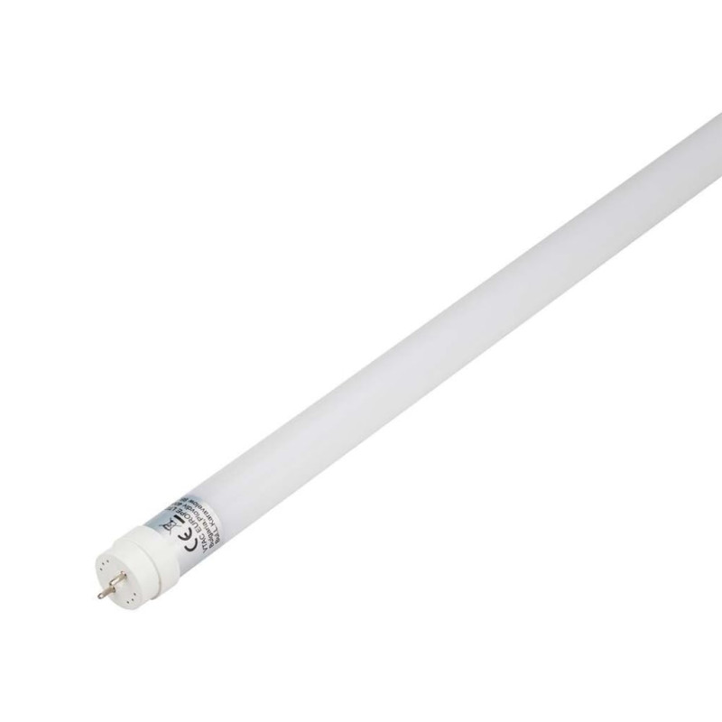 V-TAC LED Tube Fluorescent 18 W blanc naturel) 1600 lm 4500 K verre 120 cm 160 °