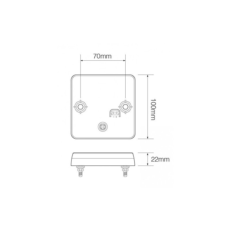 LED Combinaison Autolamps Compact Ampoule Lampe
