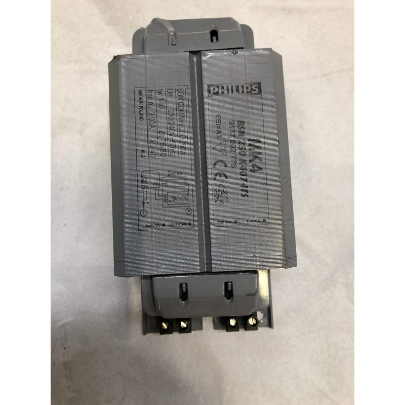 Ballasts BSN 250 K407-ITS 230/240V 50Hz BC2-160