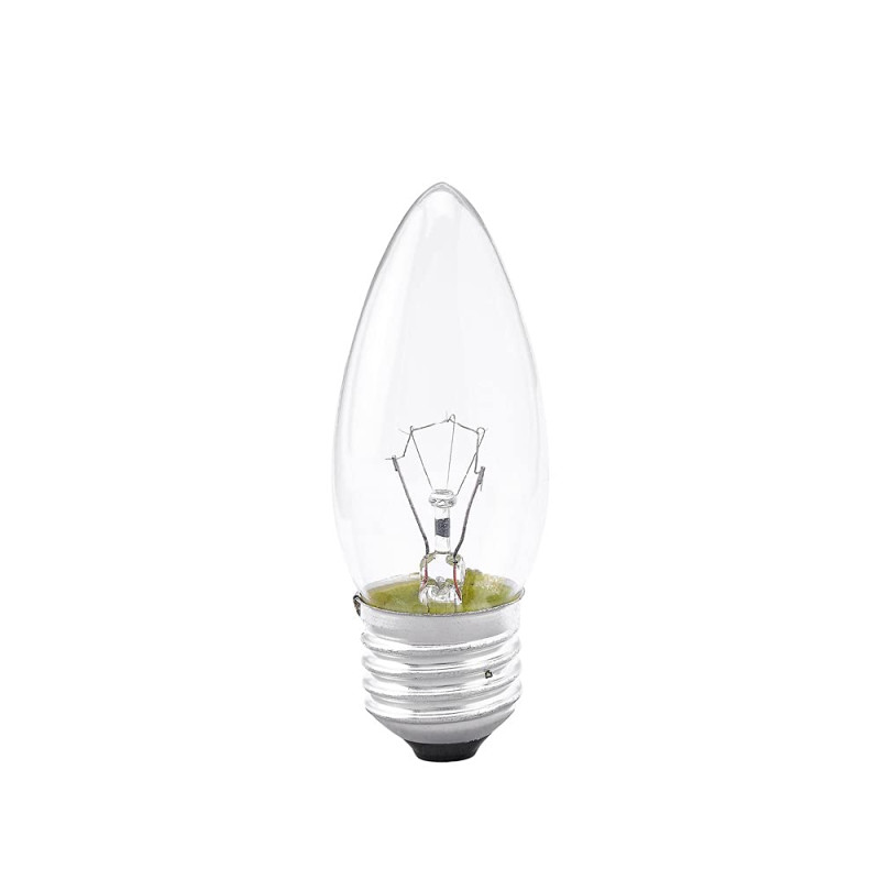 Lot de 10 ampoules à incandescence transparentes E27 40 W 40 W