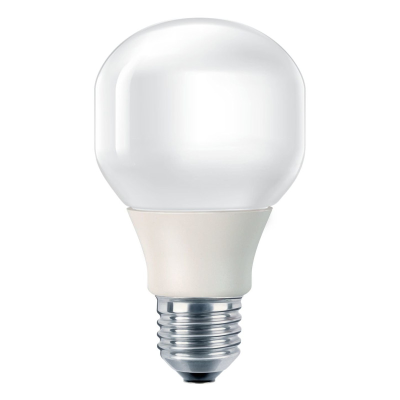 Philips Ampoule Fluocompacte Standard Culot E27 12 Watts consommés Equivalence incandescence : 50W