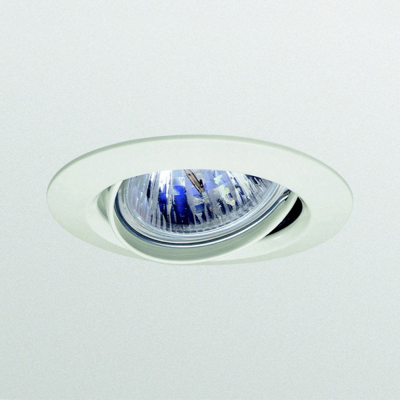 Luminaire intérieur encastré Zadora orientable/QBD570 1xHAL-MR50-45W 12V BR WH /Blanc/573281