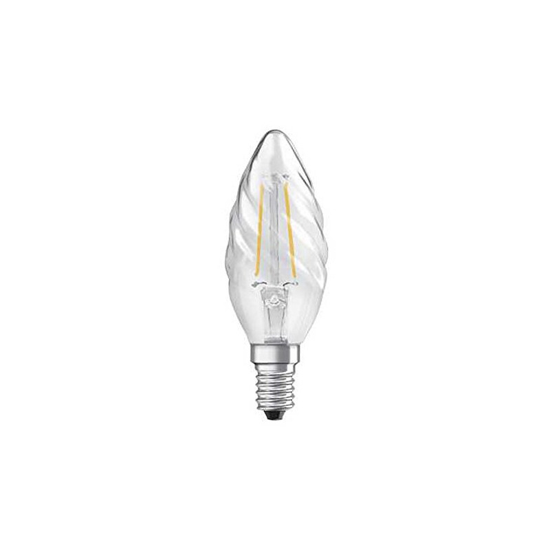 Osram 4052899941793 Ampoule à LED, Verre, E14, 2 W, Transparent