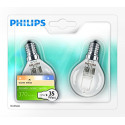 Philips Ampoule EcoHalogène Sphérique Culot E14 28 Watts consommés Equivalence incandescence : 35W