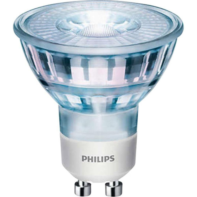 Philips 8718696528334 ampoule LED &eacute,quivalent 50&nbsp,W, classe &eacute,nerg&eacute,tique A +, culot GU10, blanc chaud (2