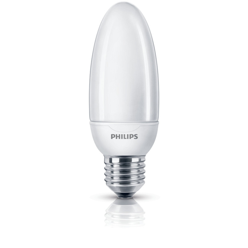 Philips 8718291680970 Ampoule flamme à économie d'énergie Culot à vis Edison E27 Blanc chaud 12 W