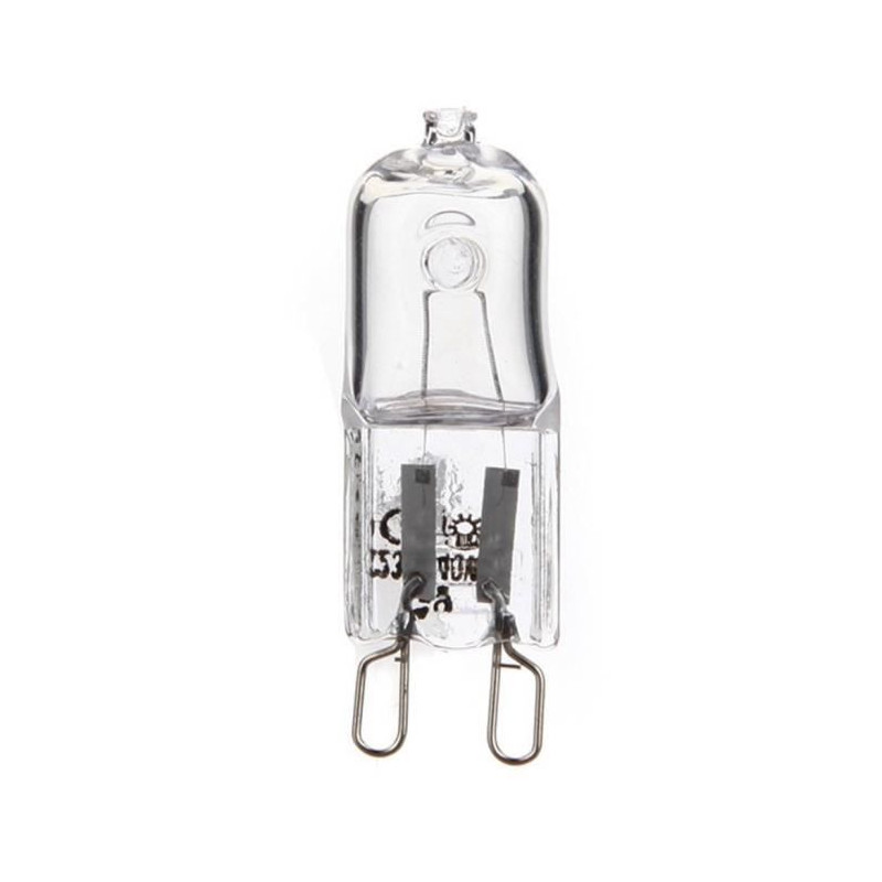 10 X Ampoule G9 40W Globe Lampe Halogène 220-230V Blanc Chaud [Classe énergétique A]