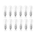 MANDALA Crafts 12 E12 110 V 15 W Ampoule à incandescence de remplacement pour lampe de sel Chandelier Veilleuse
