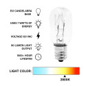 MANDALA Crafts 12 E12 110 V 15 W Ampoule à incandescence de remplacement pour lampe de sel Chandelier Veilleuse