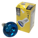 ampoule de réflecteur R50 bleu 40W à petit culot E14