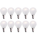 10 x Ampoules sphériques à incandescence Mat 7 W E14 7 W Ampoules à incandescence