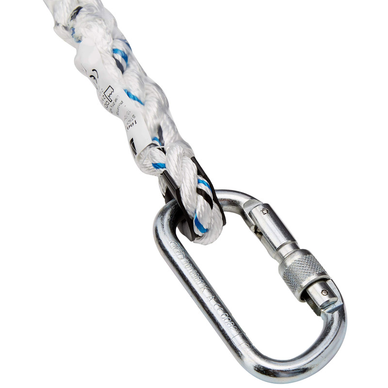Honeywell 1007618 Miller Auto/Manual Rope Grab, 10-12mm, with Lanyard