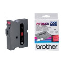Cassette Ruban Brother TX-241 - 18 Mm - Noir / Blanc