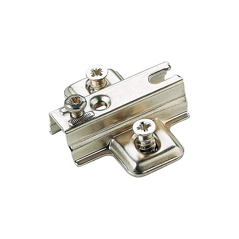 Embase cruciforme acier - Epaisseur : 0 mm - TITUS