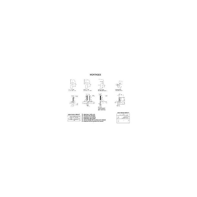 Embase cruciforme acier - Epaisseur : 0 mm - TITUS
