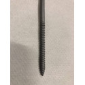 Vis tête combi Torx double filetage M7x140