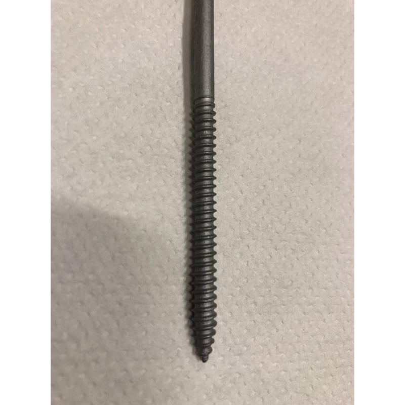 Vis tête combi Torx double filetage M7x140