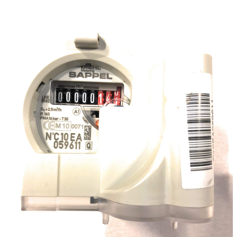 compteur a eau diehl 2,5m3 avec izar cp r3.5