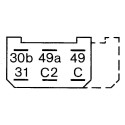 Bosch 0 335 210 143 Centrale Electr.Direction/Detresse