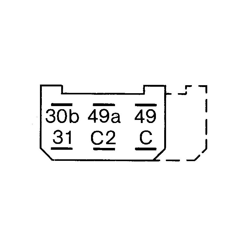 Bosch 0 335 210 143 Centrale Electr.Direction/Detresse
