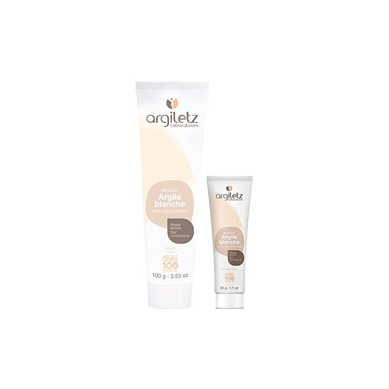 Mini masque argile blanche prêt à l'emploi 30 g