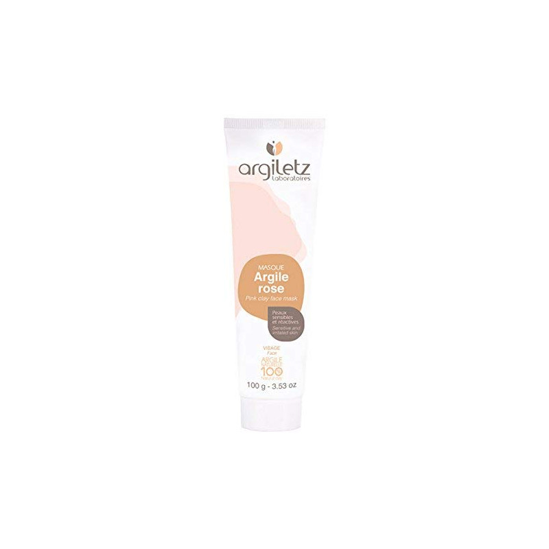 ARGILETZ - Masque Argile Rose 100G 100Ml - Lot De 3