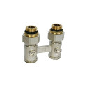 Honeywell - Répartiteur en H Vérafix-VKE pour radiateur 1/2” taraudé - Equerre