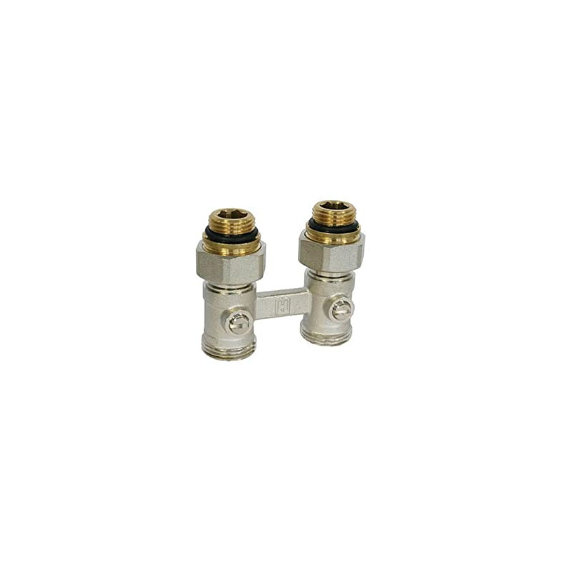 Honeywell - Répartiteur en H Vérafix-VKE pour radiateur 1/2” taraudé - Equerre
