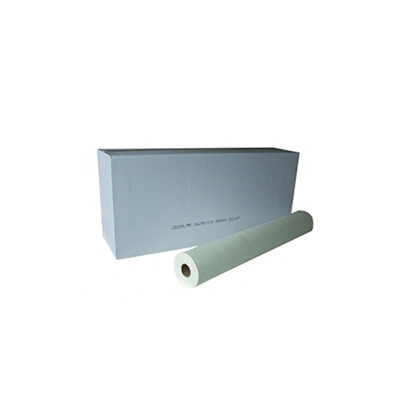 Draps d'examen grandes laizes 2x18g/m² - Carton de 6 rouleaux - 2 plis - 150 formats 70x38cm - J239LMR- Certifié France Medical