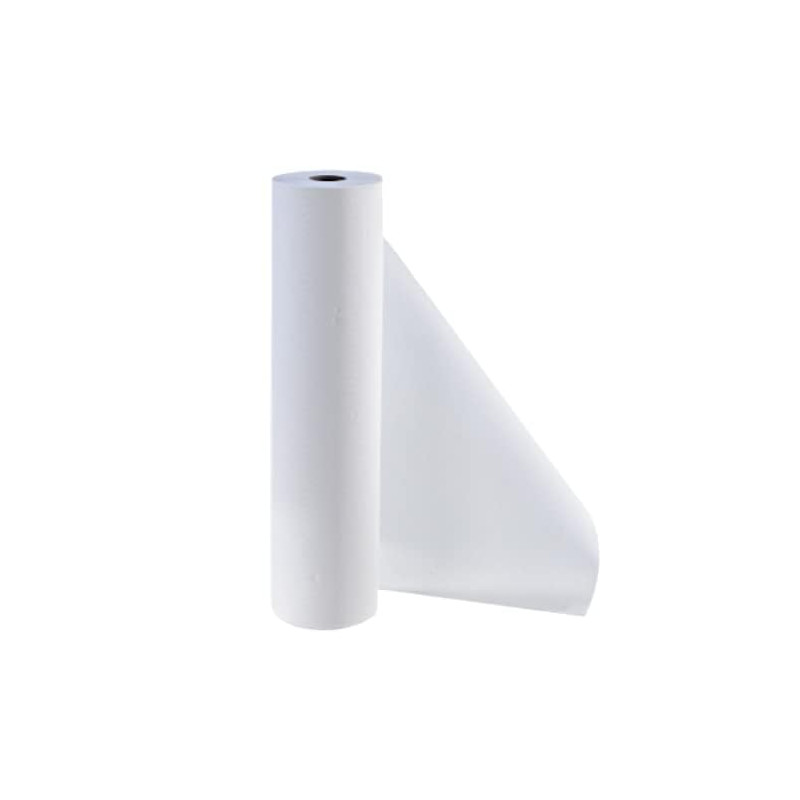 DSTOCK60 - Lot de 3 rouleaux de draps d'examens - pure ouate - lisse - 60 x 35-300 formats - résistant, imperméable et absorbant