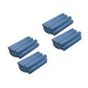 DSTOCK60 - Lot de 24 rouleaux de 1/2 draps d'examens bleus plastifiés imperméables - 25 x 35-135 formats - qualitié médicale…