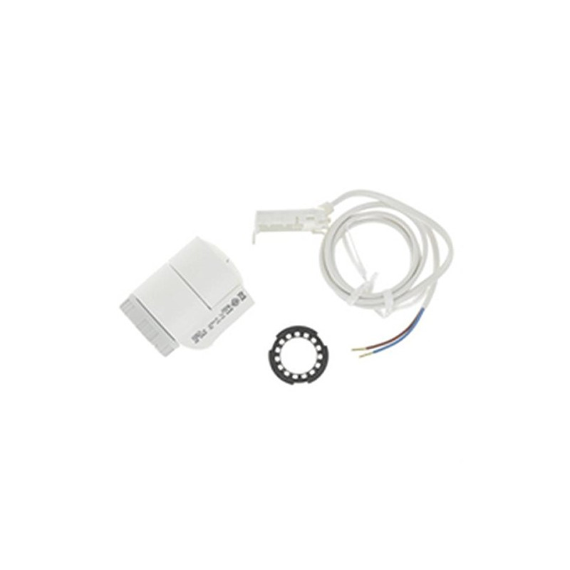 Servomoteur NF Force 100N, Course nominale 3mm, Commandes TOR/PDM Avec câble de 1m. Pour vanne de radiateur (VDN. VEN. V