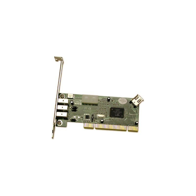 CARTE CONTRÔLEUR PCI AVEC 4 PORTS FIREWIRE 400 (DONT 1 INTERNE)