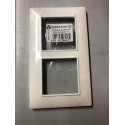 VIMAR série plat - Carte 4 Module 57 mm blanc